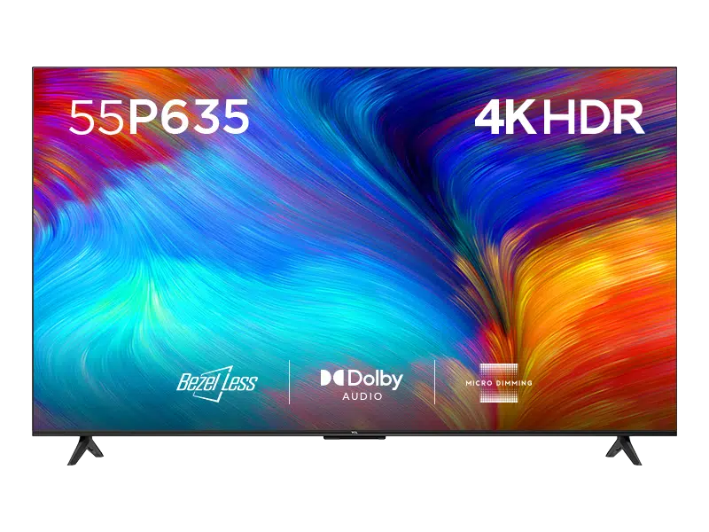 TCL 55P635 55 Inch 4K HDR Google TV - TCL Online Store